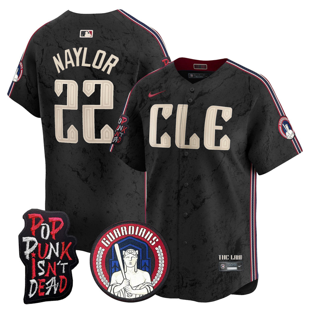 Men’s Cleveland MGK Patch Vapor Premier Limited Jersey