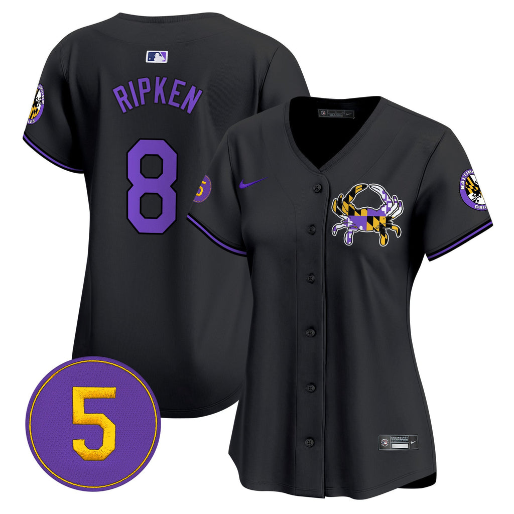 Women’s Baltimore Purple Vapor Premier Limited Jersey