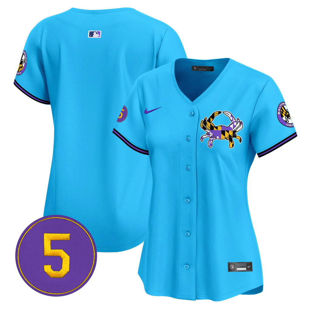 Women’s Baltimore Purple Vapor Premier Limited Jersey