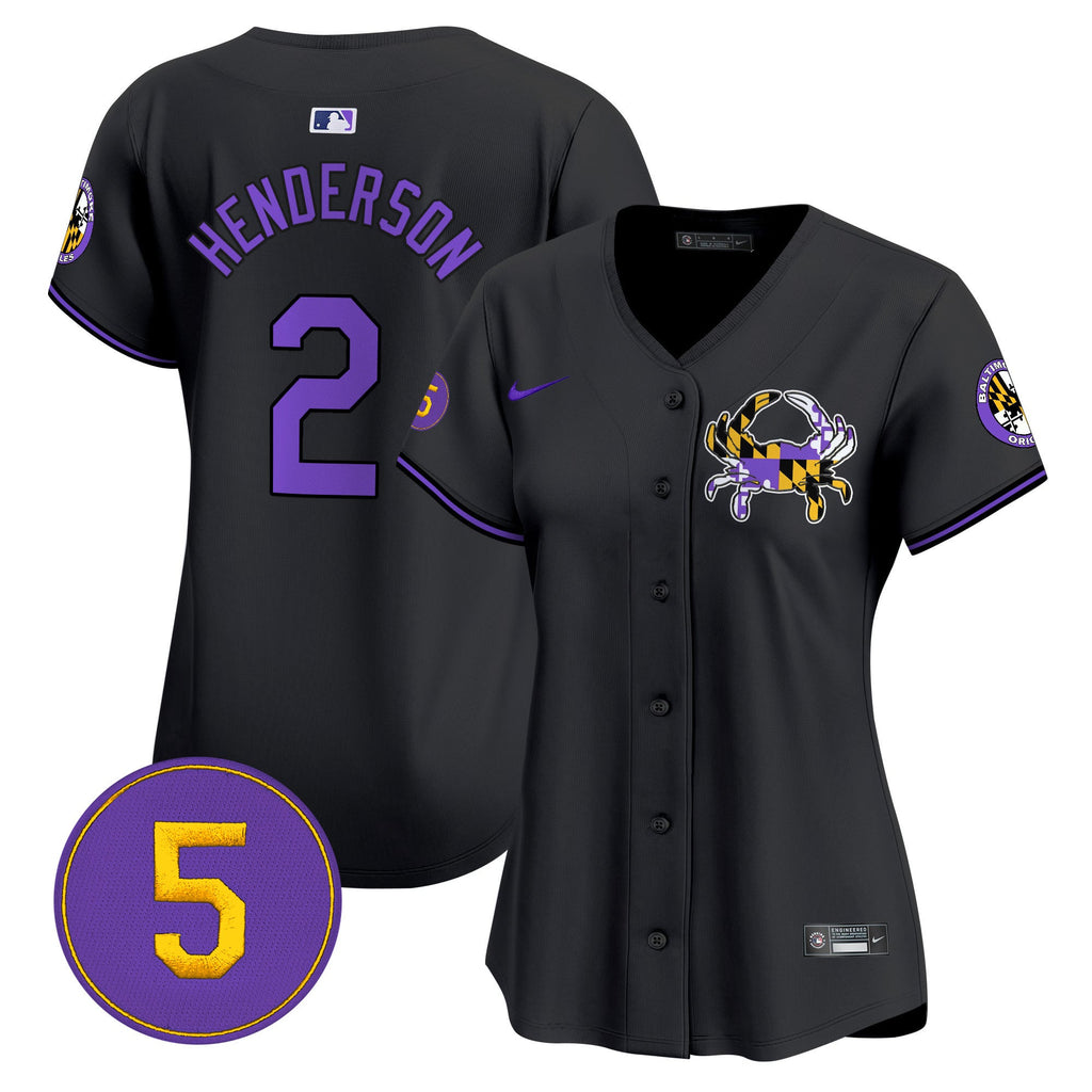 Women’s Baltimore Purple Vapor Premier Limited Jersey