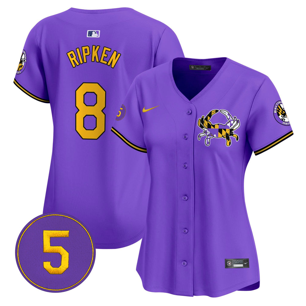 Women’s Baltimore Purple Vapor Premier Limited Jersey