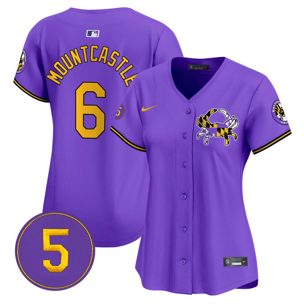 Women’s Baltimore Purple Vapor Premier Limited Jersey