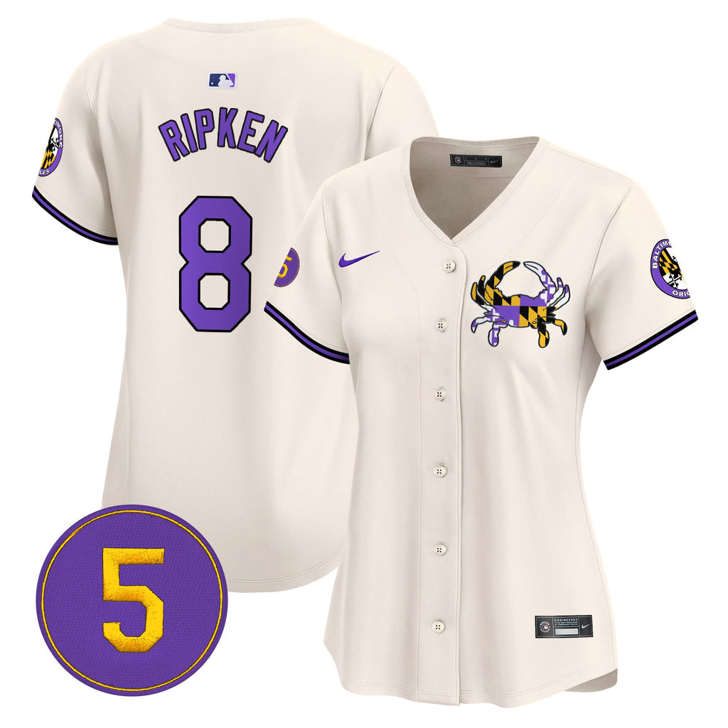Women’s Baltimore Purple Vapor Premier Limited Jersey