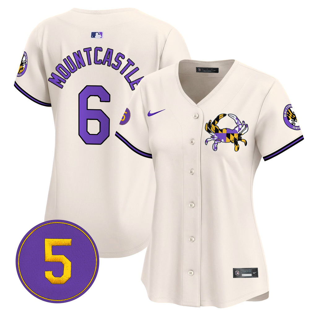 Women’s Baltimore Purple Vapor Premier Limited Jersey