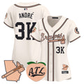 Women’s Atlanta Peach Vapor Premier Limited Jersey