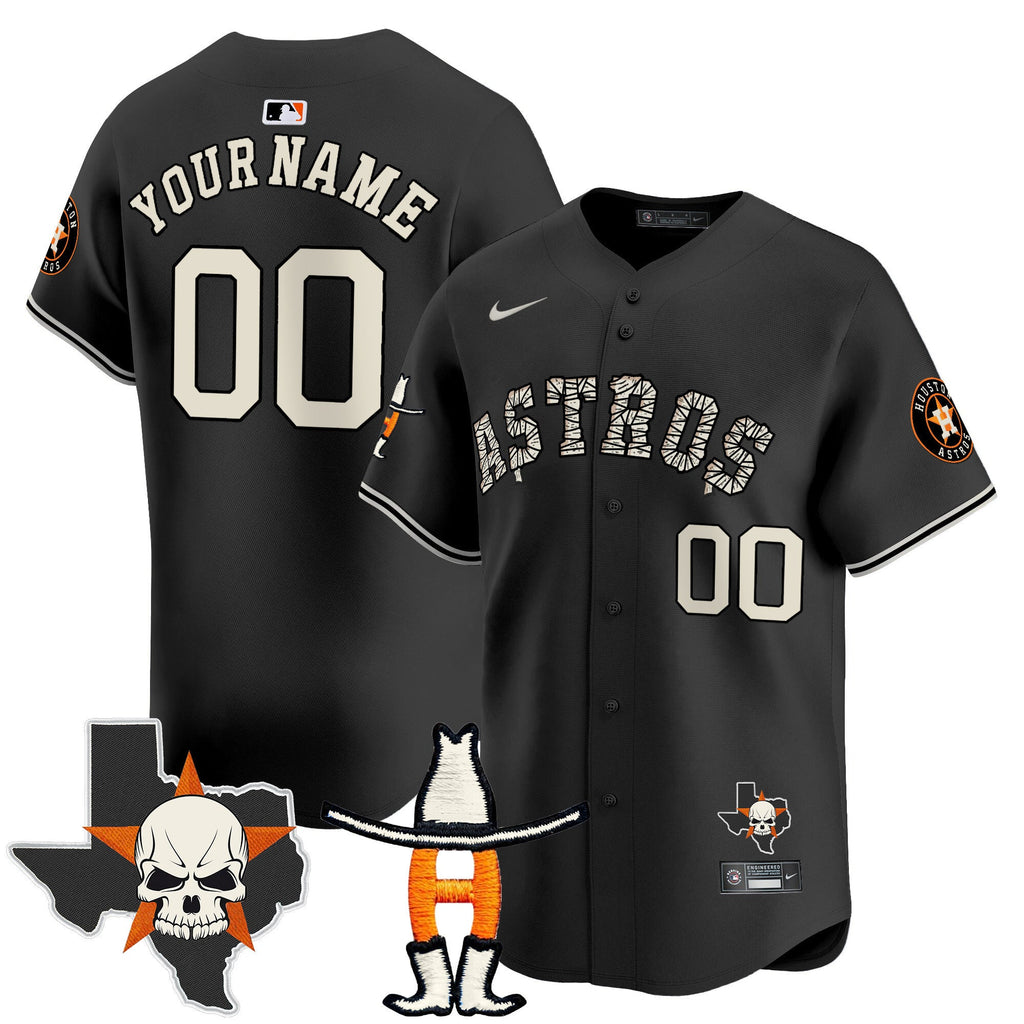 Houston Halloween Vapor Premier Limited Custom Jersey