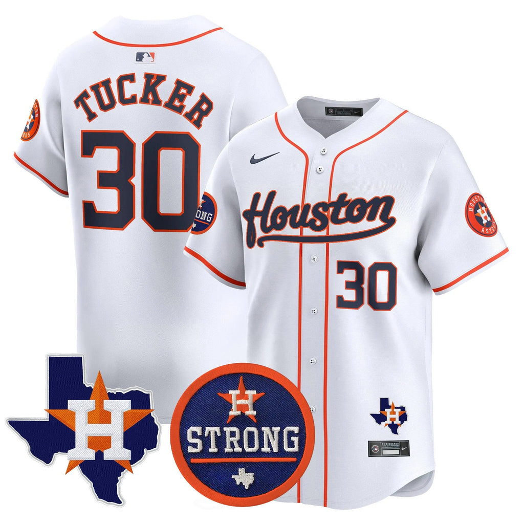 Men’s “Houston Strong” Patch Vapor Premier Limited Jersey