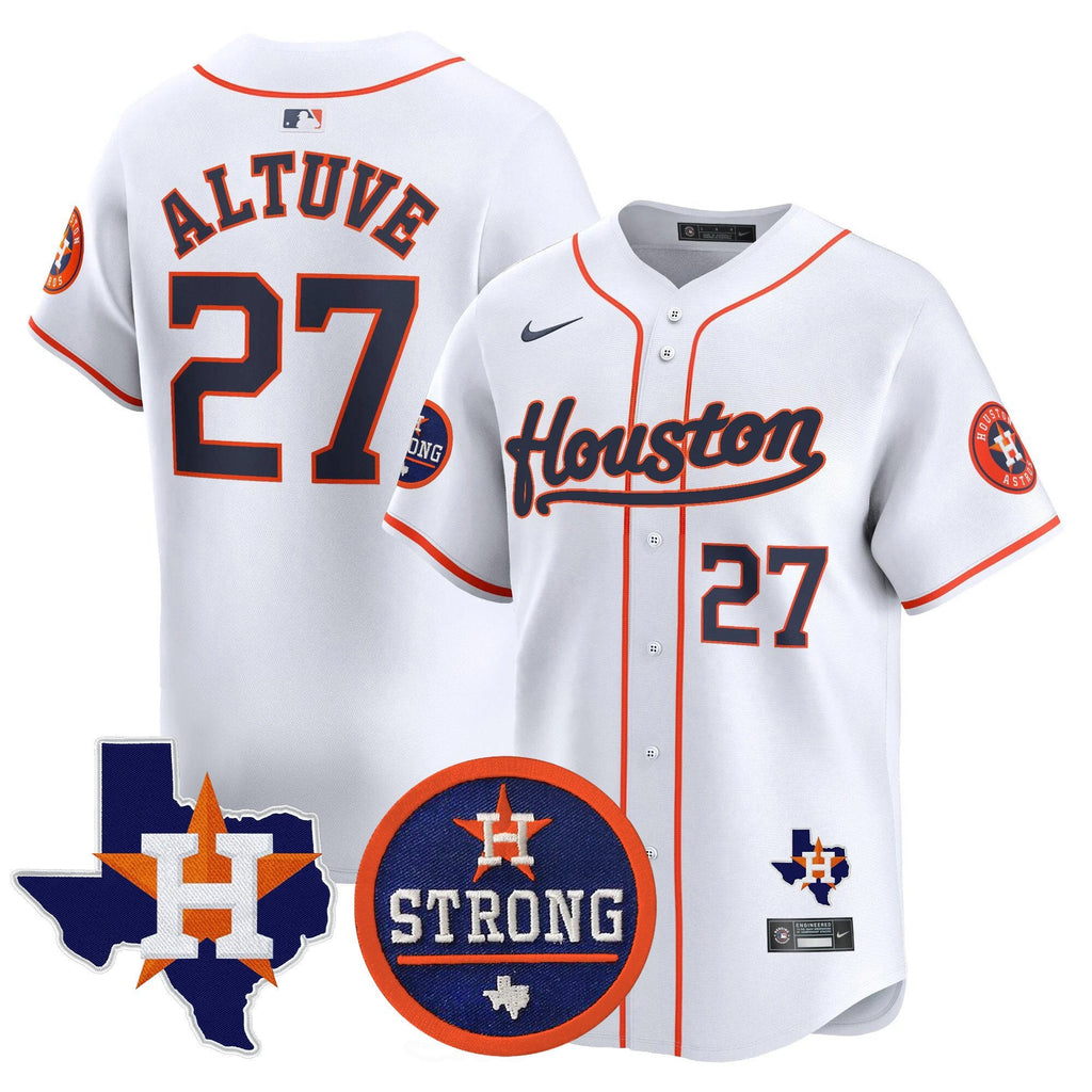 Men’s “Houston Strong” Patch Vapor Premier Limited Jersey