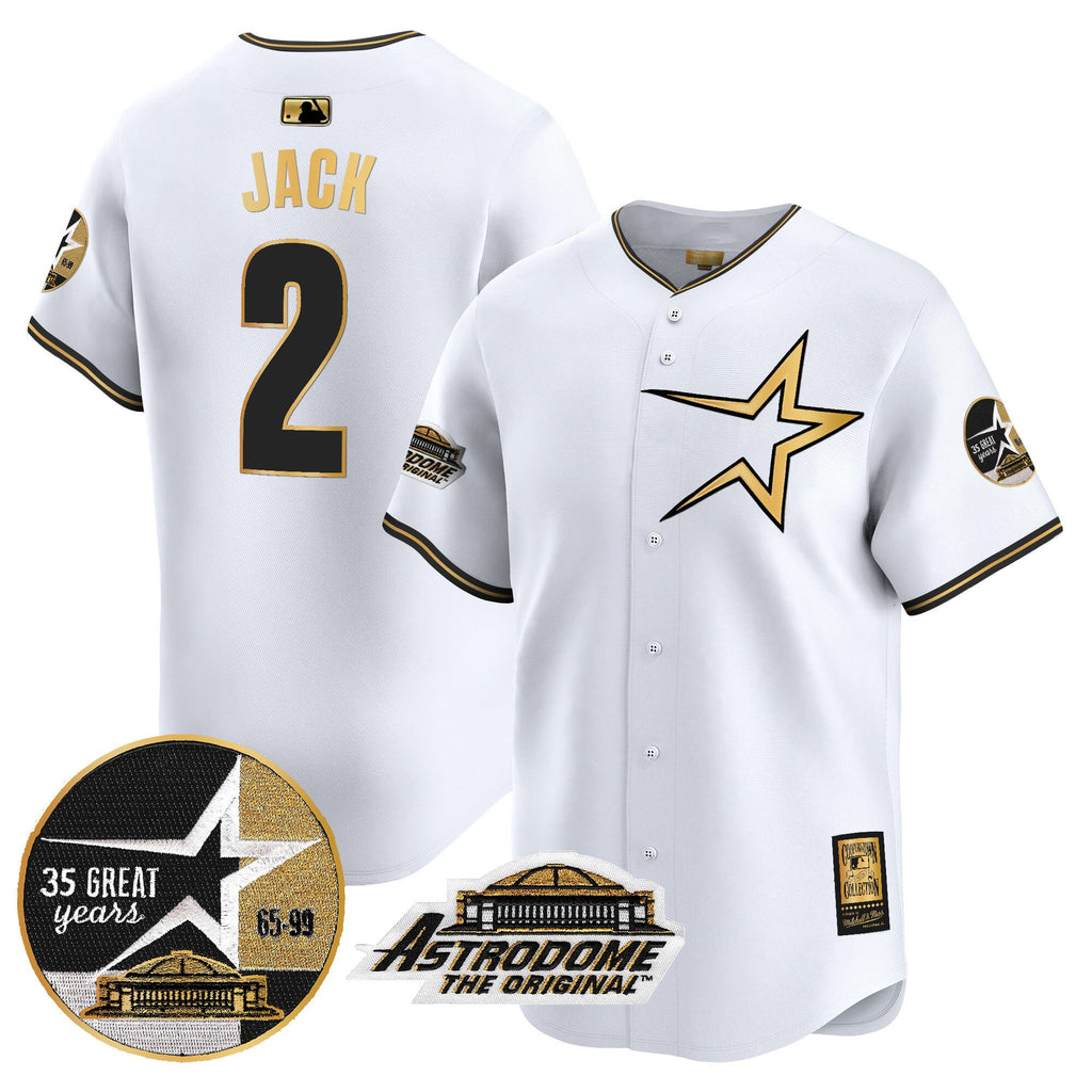 Men’s 1999 Throwback 35th & Astrodome Patch Vapor Premier Limited Jersey
