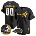 1999 Throwback 35th & Astrodome Patch Vapor Premier Limited Custom Jersey V2