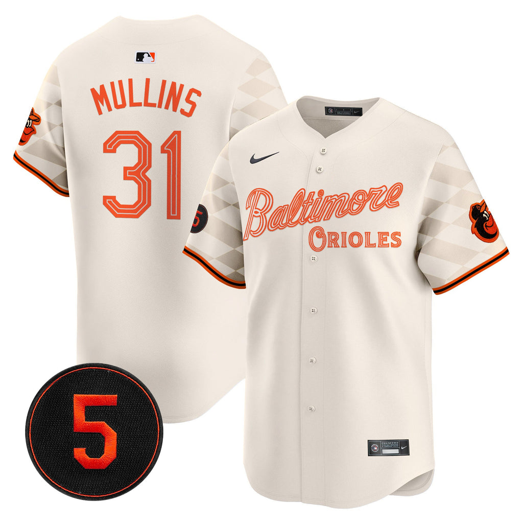 Men’s Baltimore City Light Vapor Premier Limited Jersey