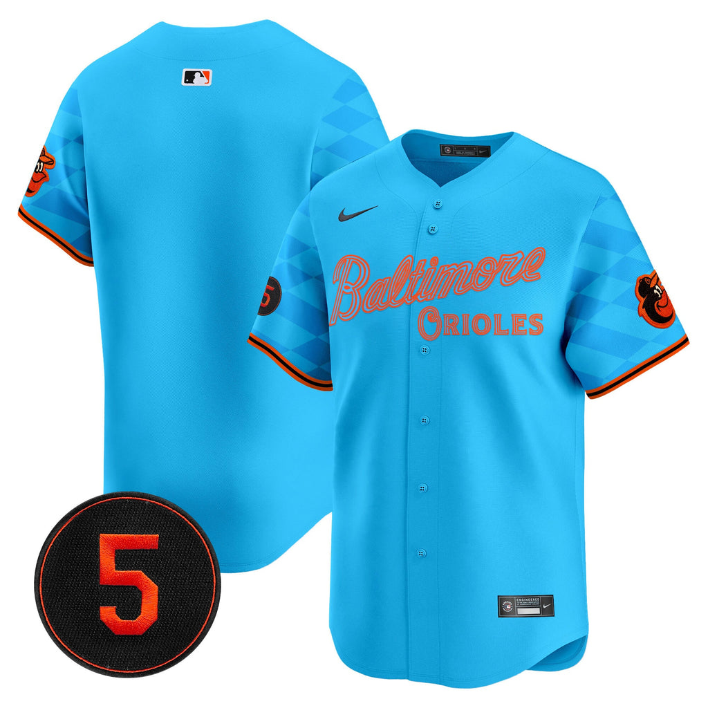 Men’s Baltimore City Light Vapor Premier Limited Jersey