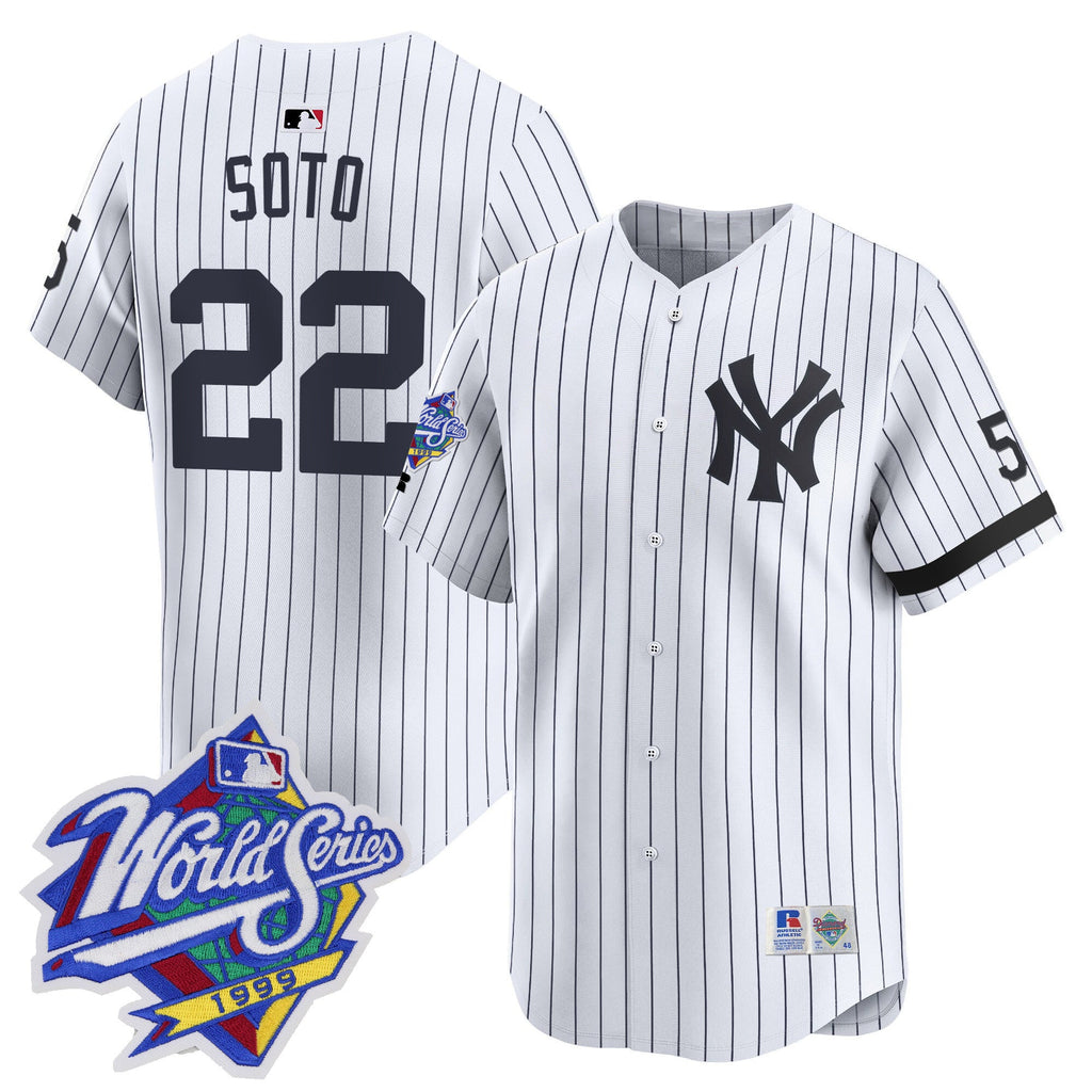 Men’s 1999 Throwback Joe DiMaggio Patch Vapor Premier Limited Jersey