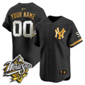 1999 Throwback Joe DiMaggio Patch Vapor Premier Limited Custom Jersey