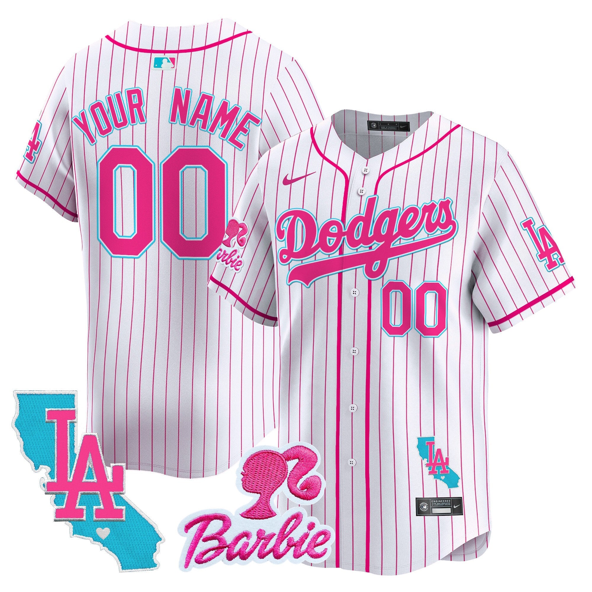 Barbie Patch Vapor Premier Limited Custom Jersey