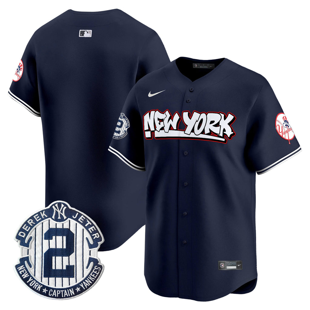 Men’s New York Graffiti Vapor Premier Limited Jersey V2