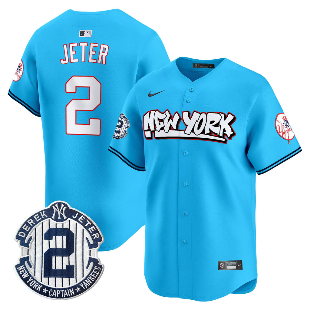 Men’s New York Graffiti Vapor Premier Limited Jersey V2