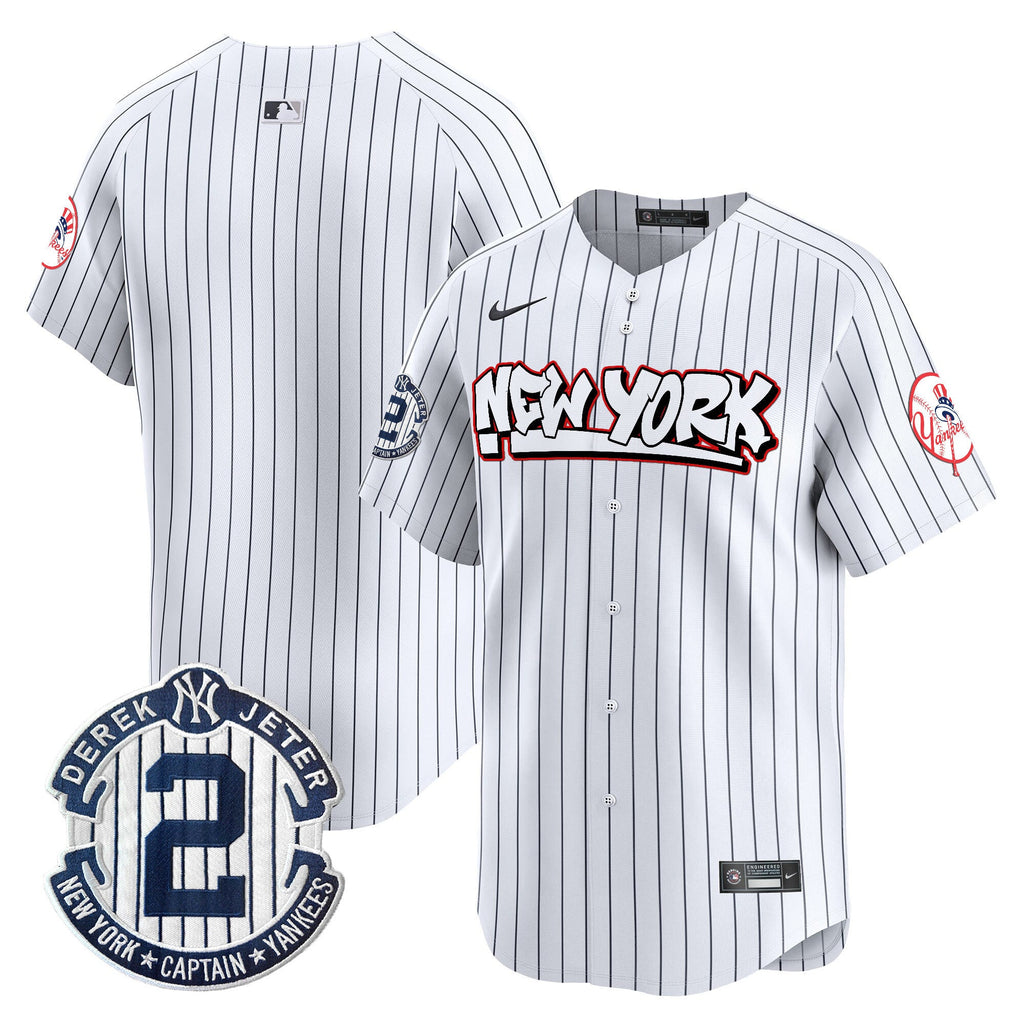 Men’s New York Graffiti Vapor Premier Limited Jersey V2