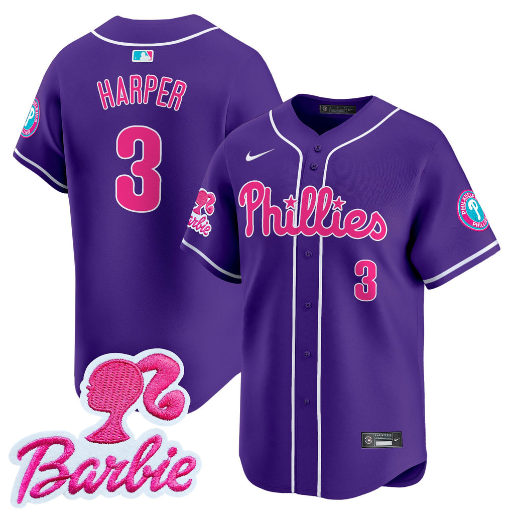 Unisex Barbie Patch Vapor Premier Limited Jersey