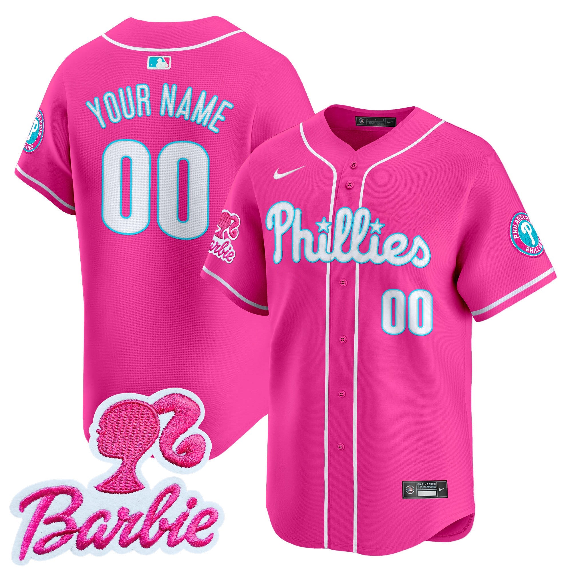 Barbie Patch Vapor Premier Limited Custom Jersey