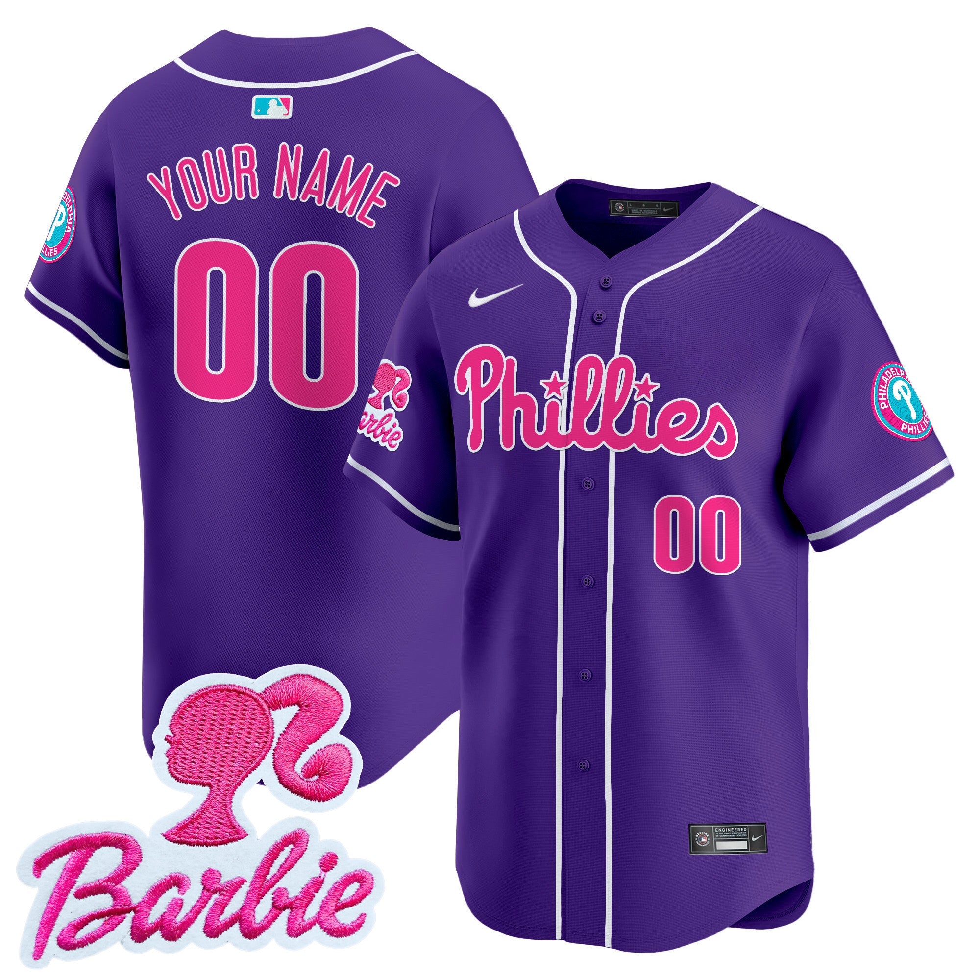 Barbie Patch Vapor Premier Limited Custom Jersey