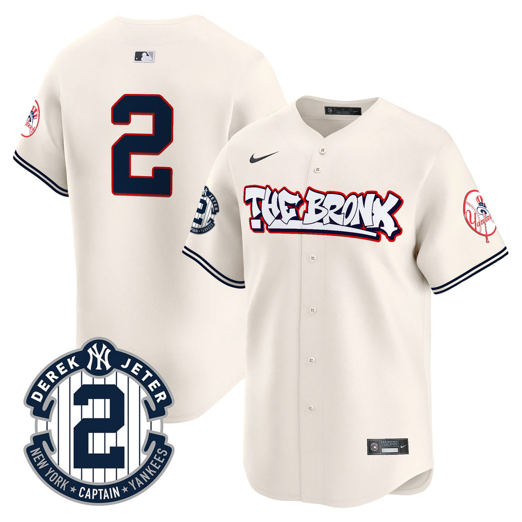 Men’s New York The Bronx Graffiti Vapor Premier Limited Jersey V8