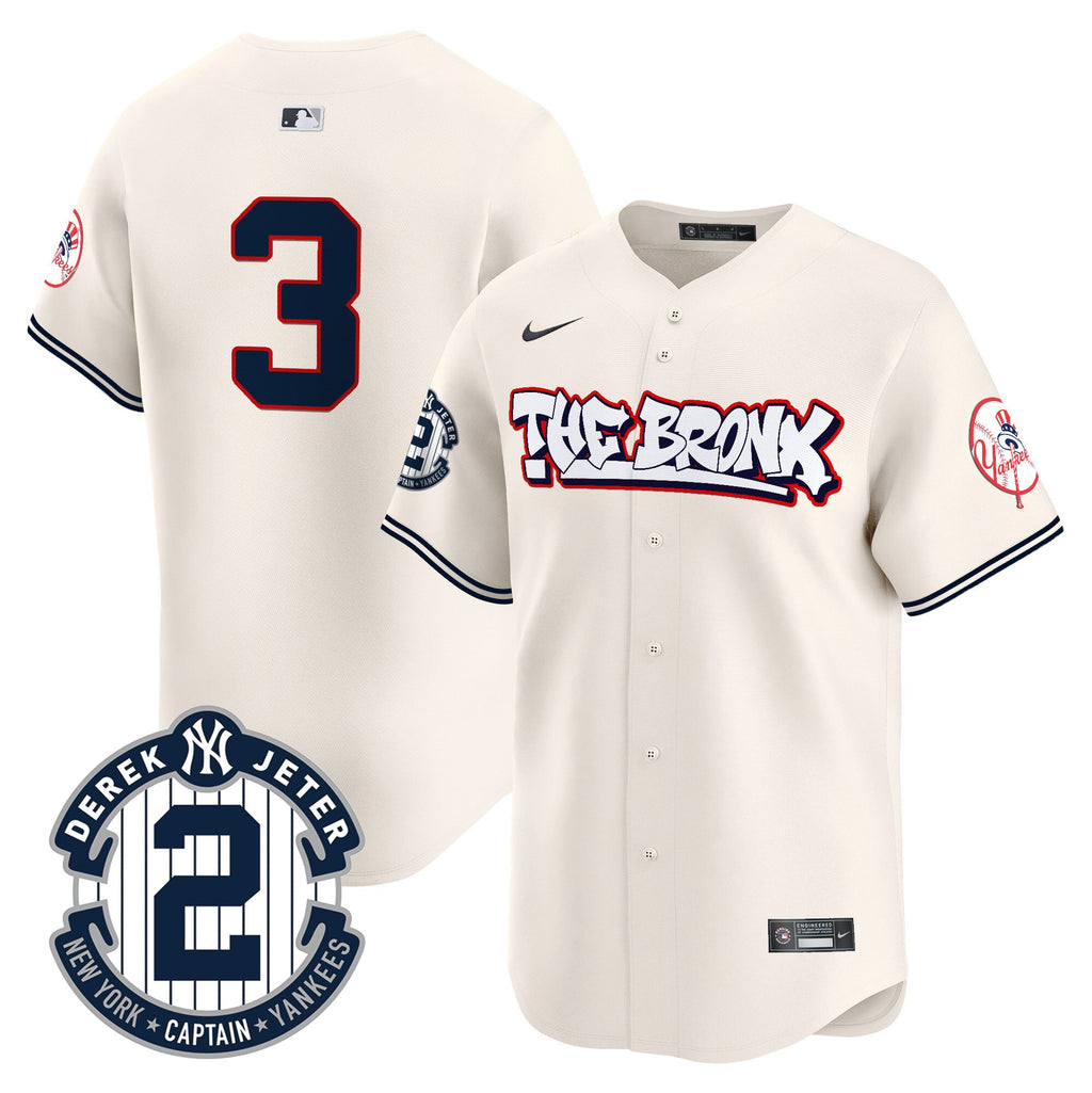 Men’s New York The Bronx Graffiti Vapor Premier Limited Jersey V8