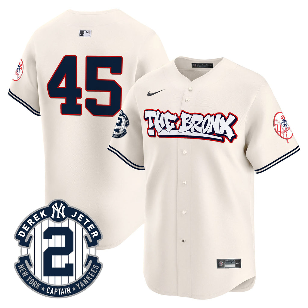 Men’s New York The Bronx Graffiti Vapor Premier Limited Jersey V8
