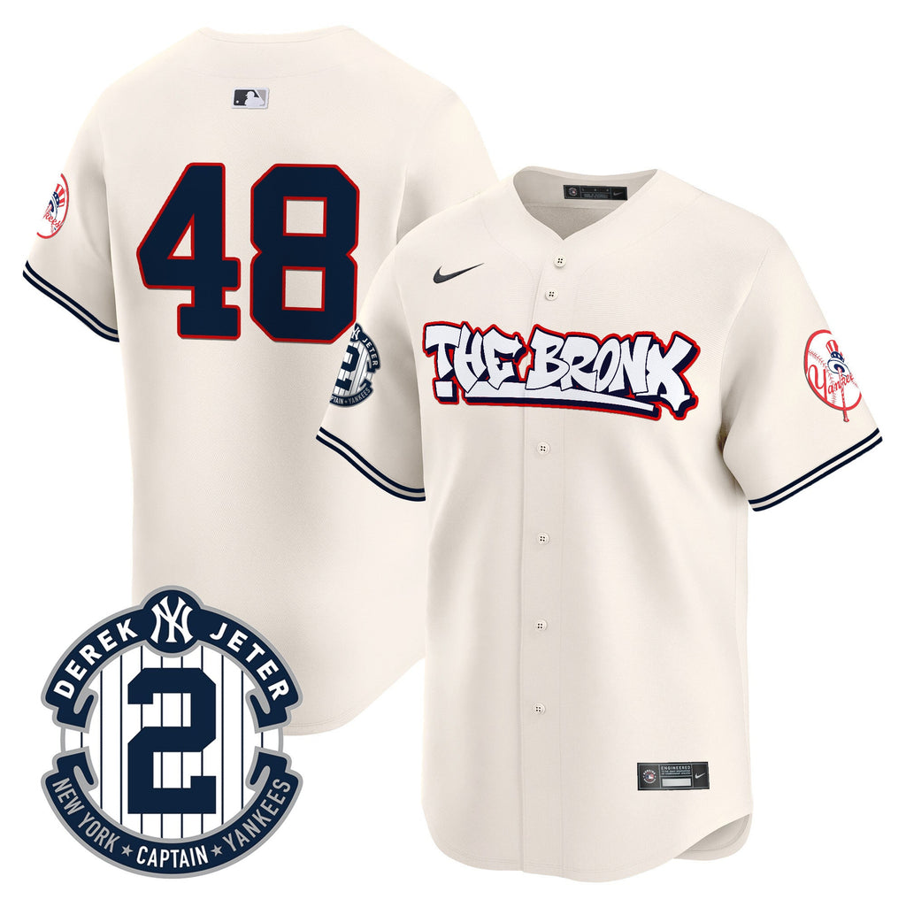 Men’s New York The Bronx Graffiti Vapor Premier Limited Jersey V8