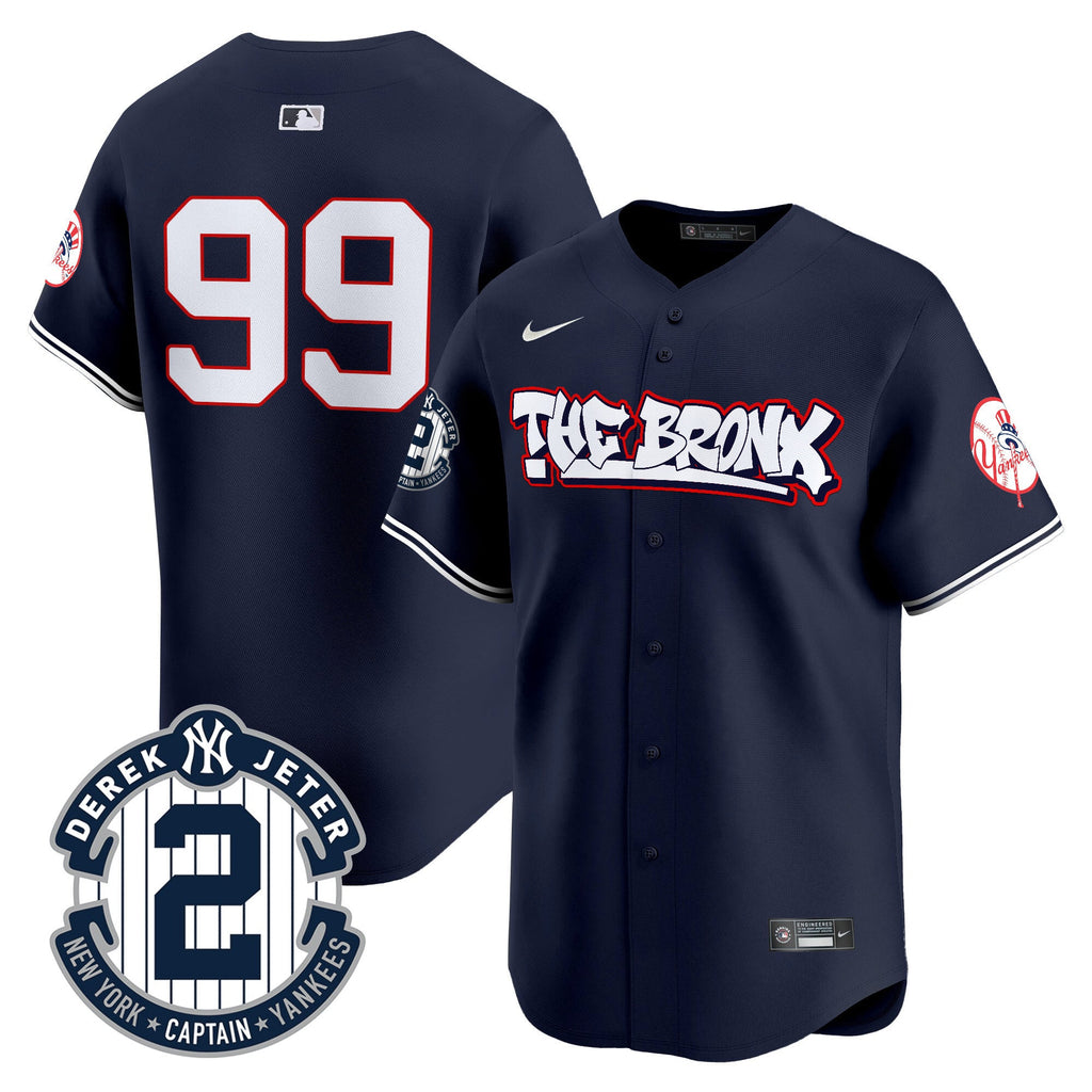 Men’s New York The Bronx Graffiti Vapor Premier Limited Jersey V8