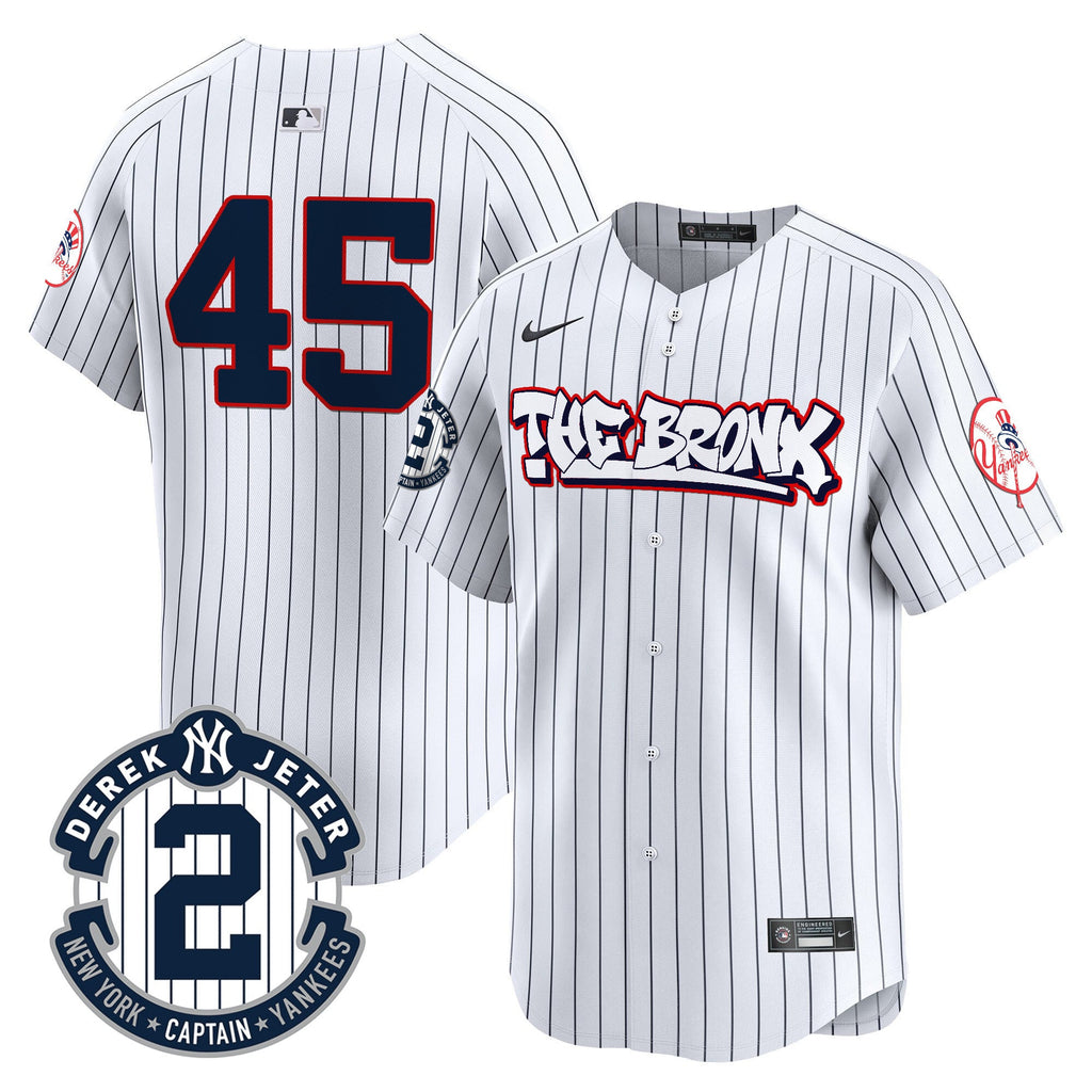 Men’s New York The Bronx Graffiti Vapor Premier Limited Jersey V8