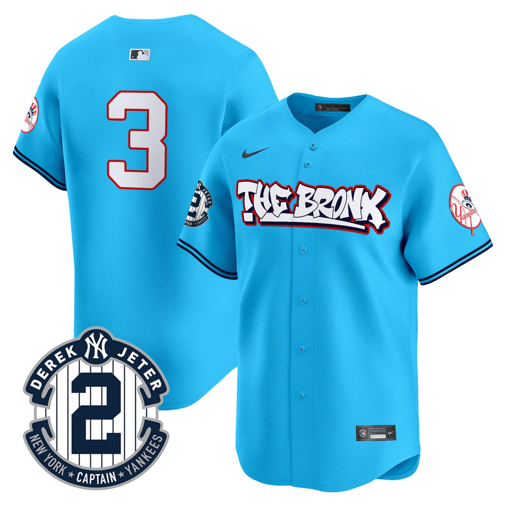 Men’s New York The Bronx Graffiti Vapor Premier Limited Jersey V8