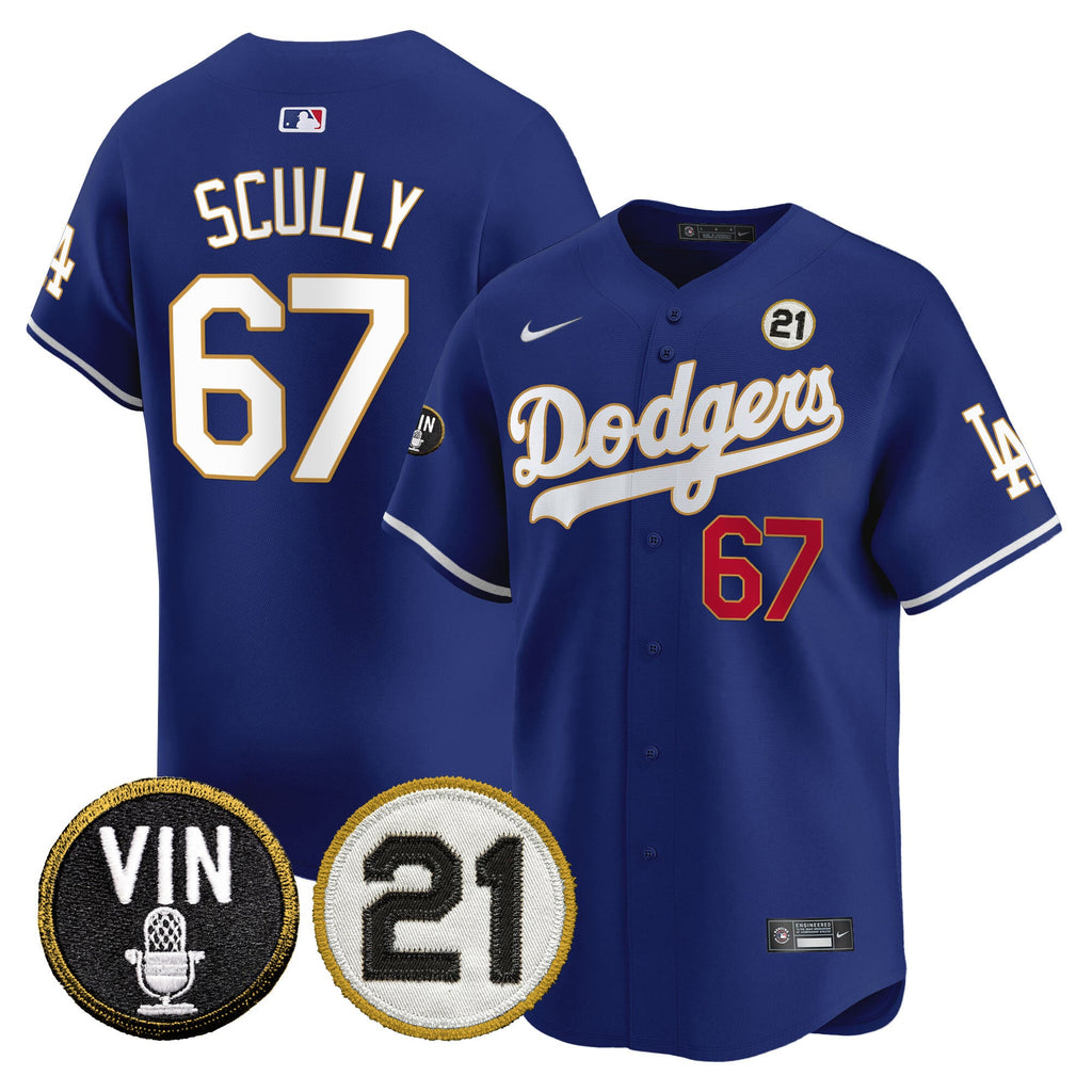 Men’s Vin & Roberto Patch Gold Trim Vapor Premier Limited Jersey