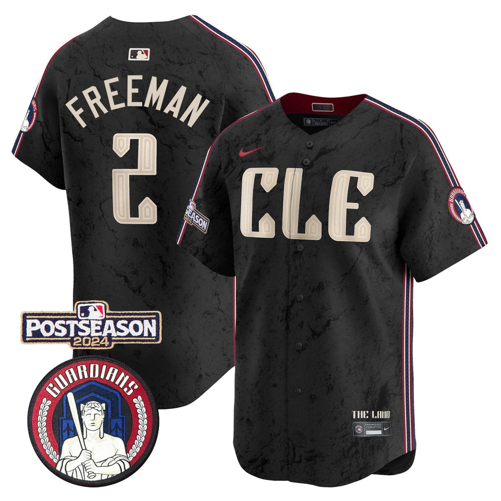 Men’s Cleveland 2024 Postseason Patch City Connect Vapor Premier Limited Jersey