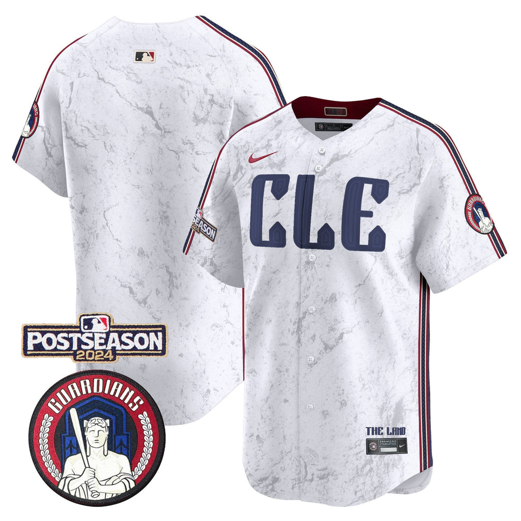 Men’s Cleveland 2024 Postseason Patch City Connect Vapor Premier Limited Jersey