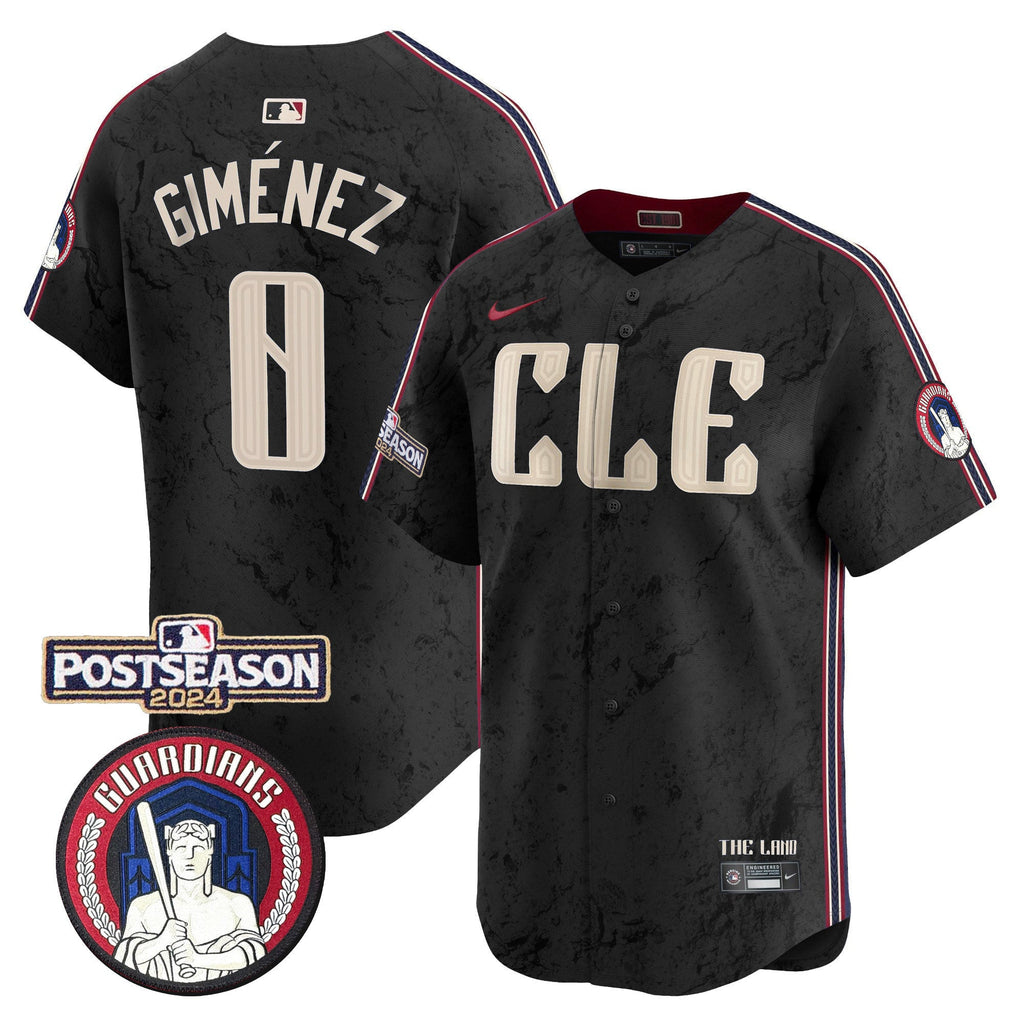 Men’s Cleveland 2024 Postseason Patch City Connect Vapor Premier Limited Jersey