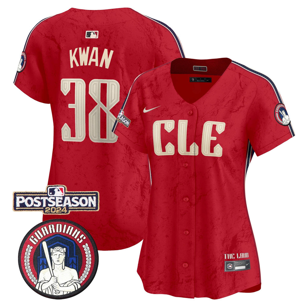 Women’s Cleveland 2024 Postseason Patch City Connect Vapor Premier Limited Jersey