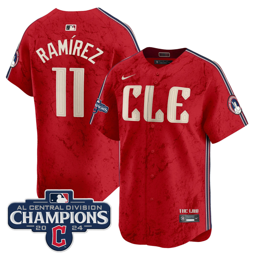 Men’s Cleveland 2024 AL Central Division Champions Vapor Premier Limited Jersey