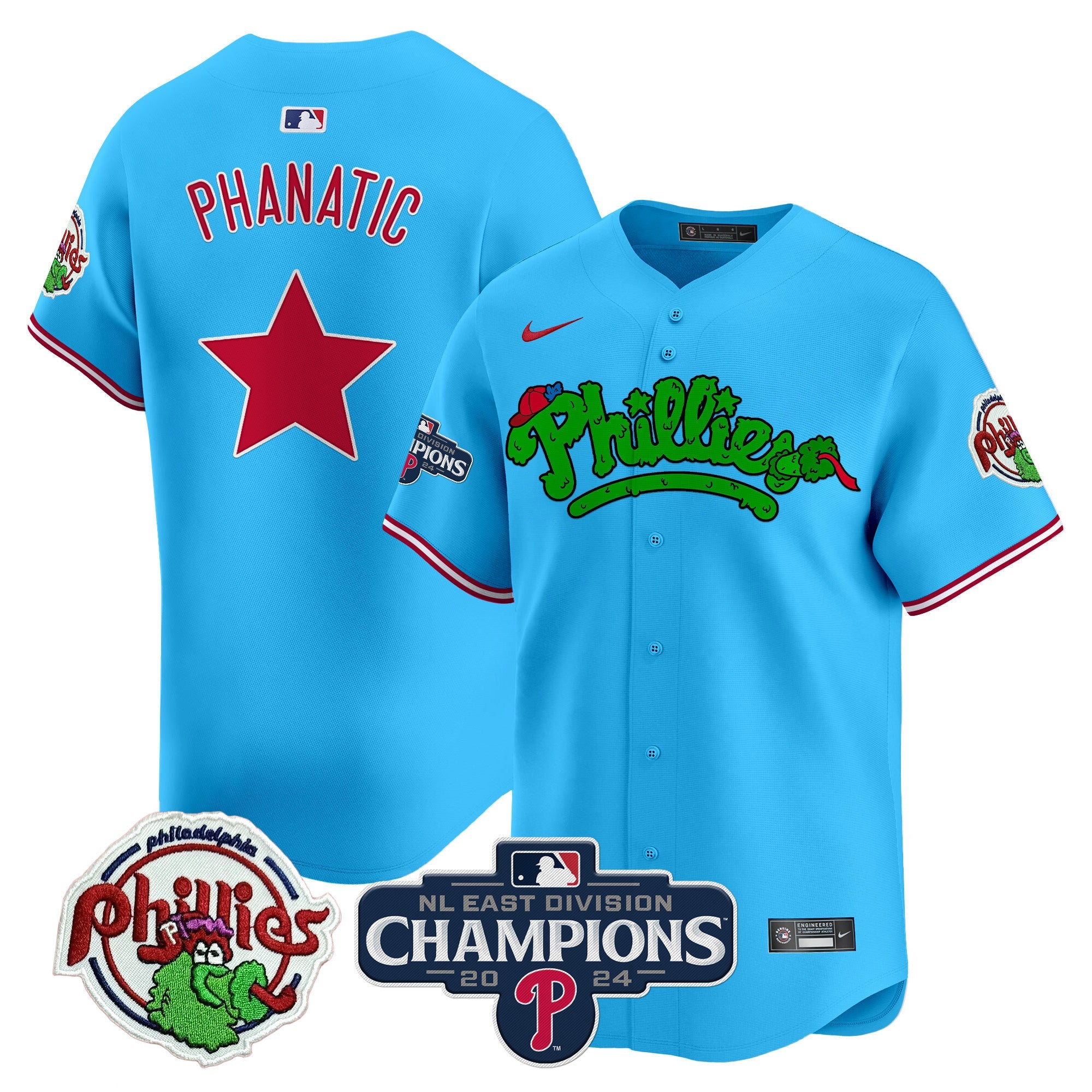 Men’s Phanatic 2024 NL East Division Champions Vapor Premier Limited Jersey