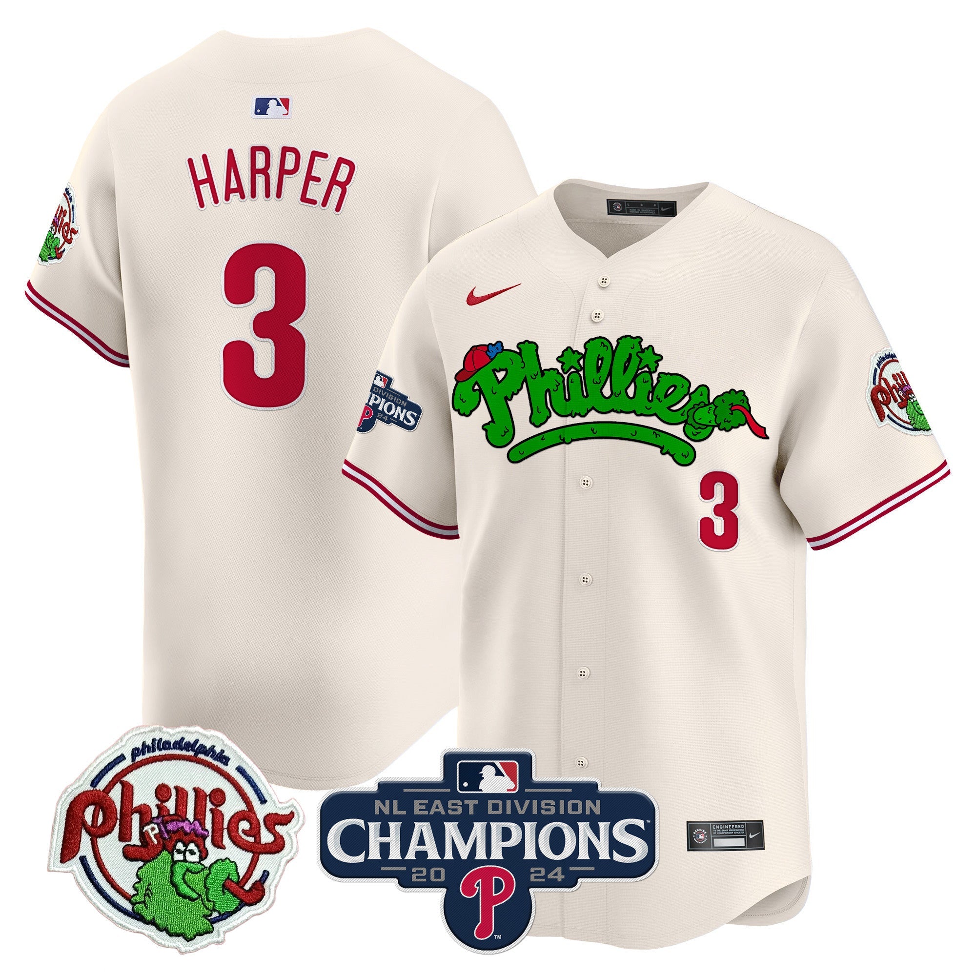 Men’s Phanatic 2024 NL East Division Champions Vapor Premier Limited Jersey