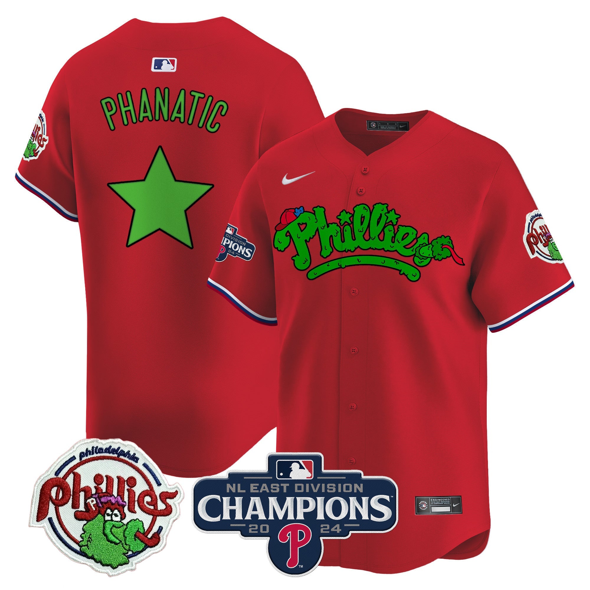 Men’s Phanatic 2024 NL East Division Champions Vapor Premier Limited Jersey