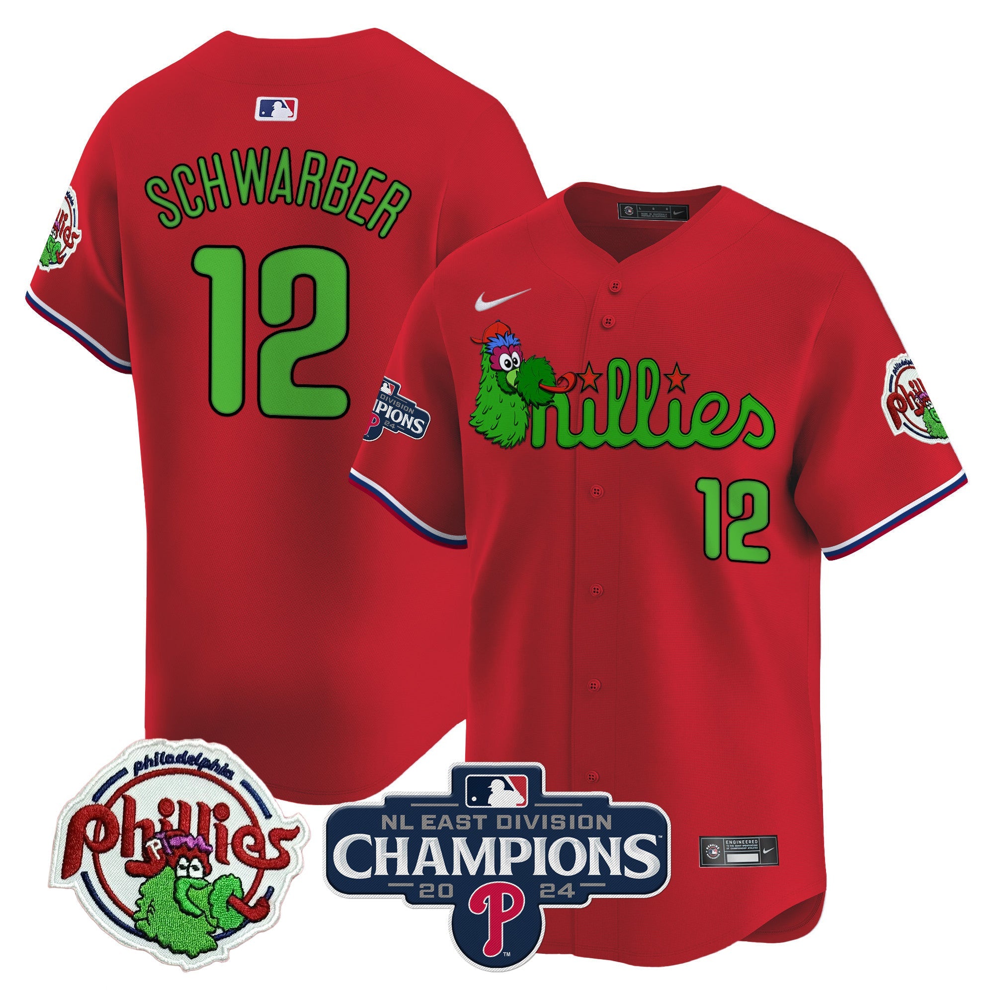 Men’s Phanatic 2024 NL East Division Champions Vapor Premier Limited Jersey V2