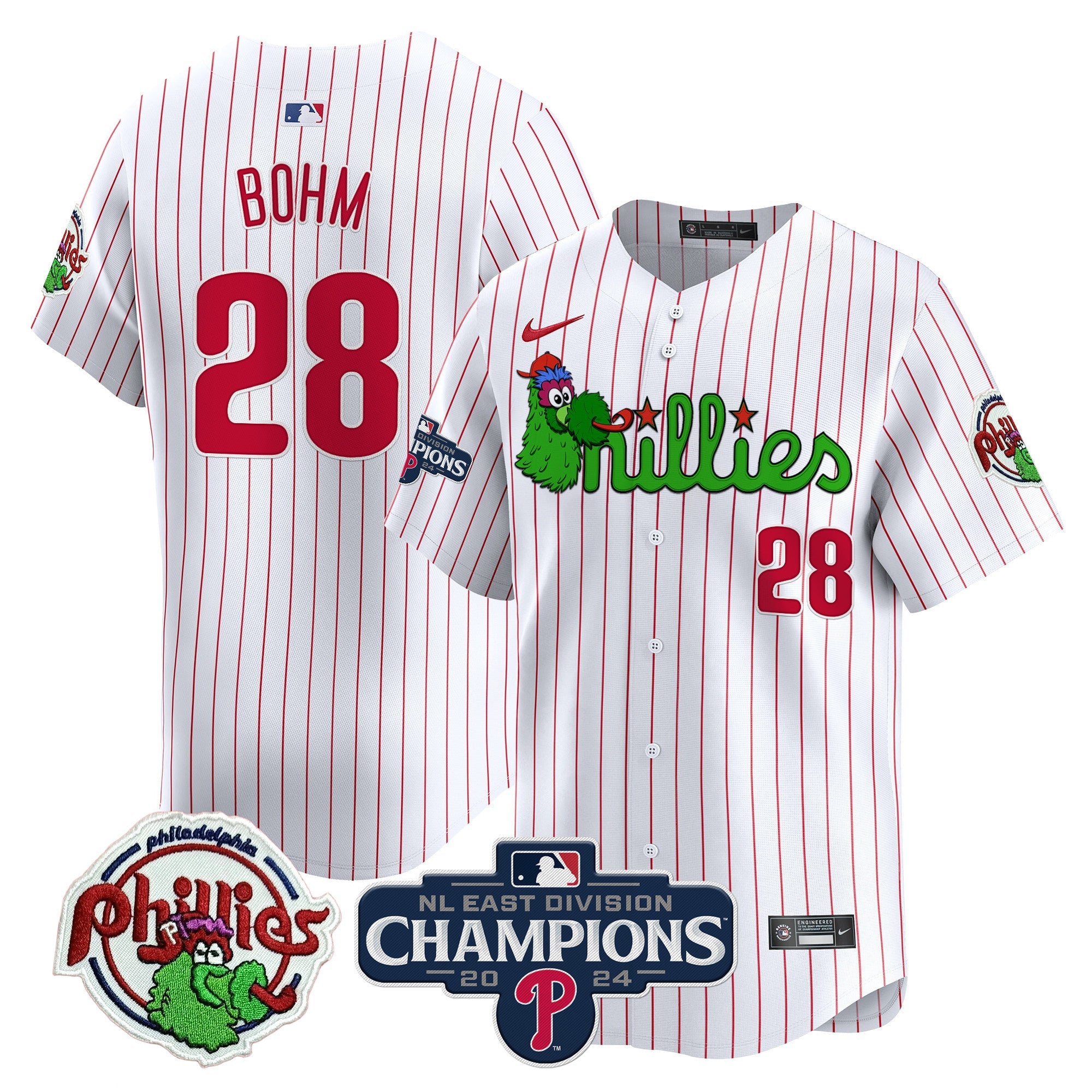 Men’s Phanatic 2024 NL East Division Champions Vapor Premier Limited Jersey V2