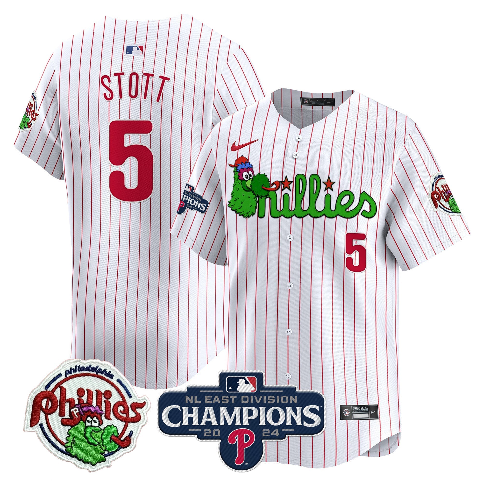 Men’s Phanatic 2024 NL East Division Champions Vapor Premier Limited Jersey V2