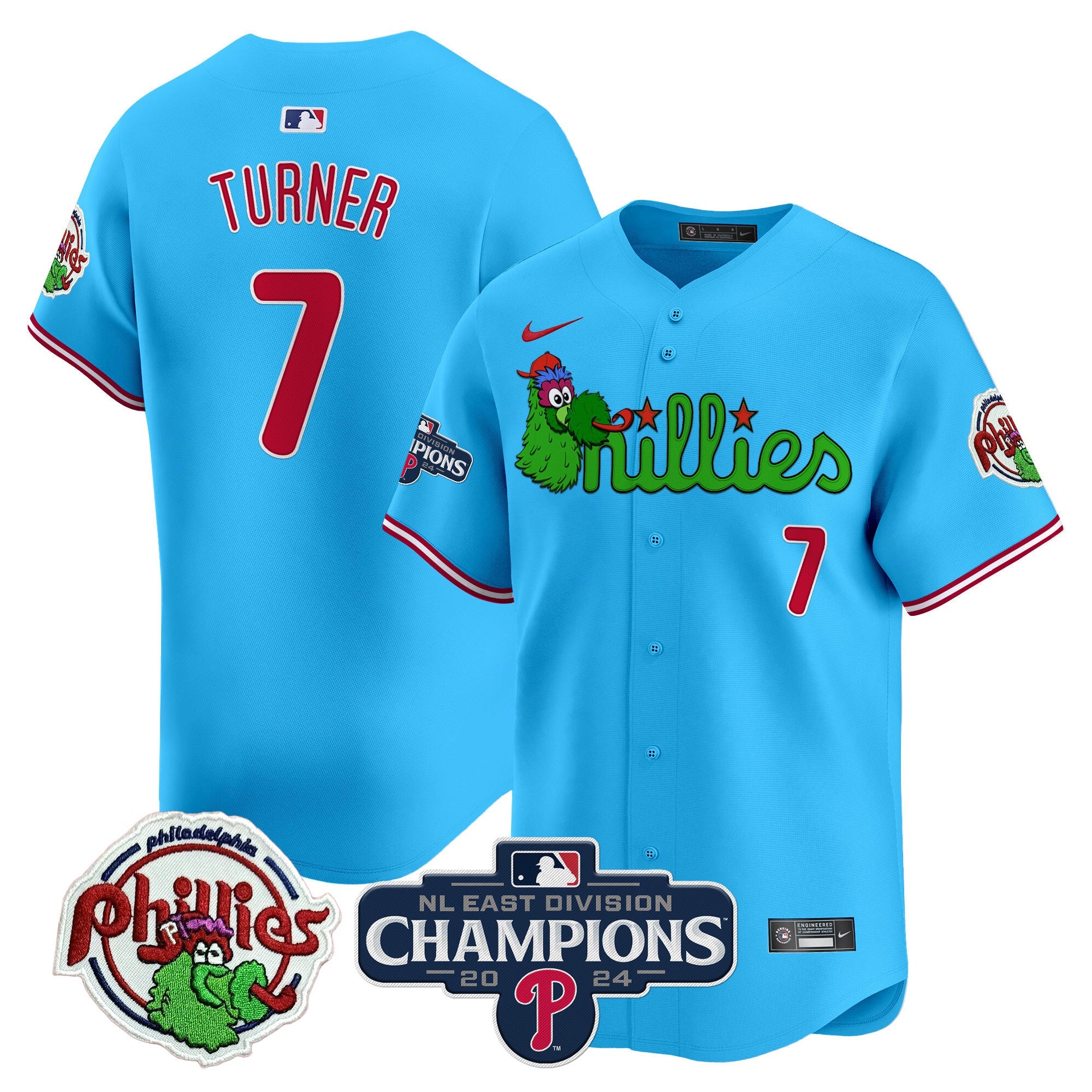 Men’s Phanatic 2024 NL East Division Champions Vapor Premier Limited Jersey V2