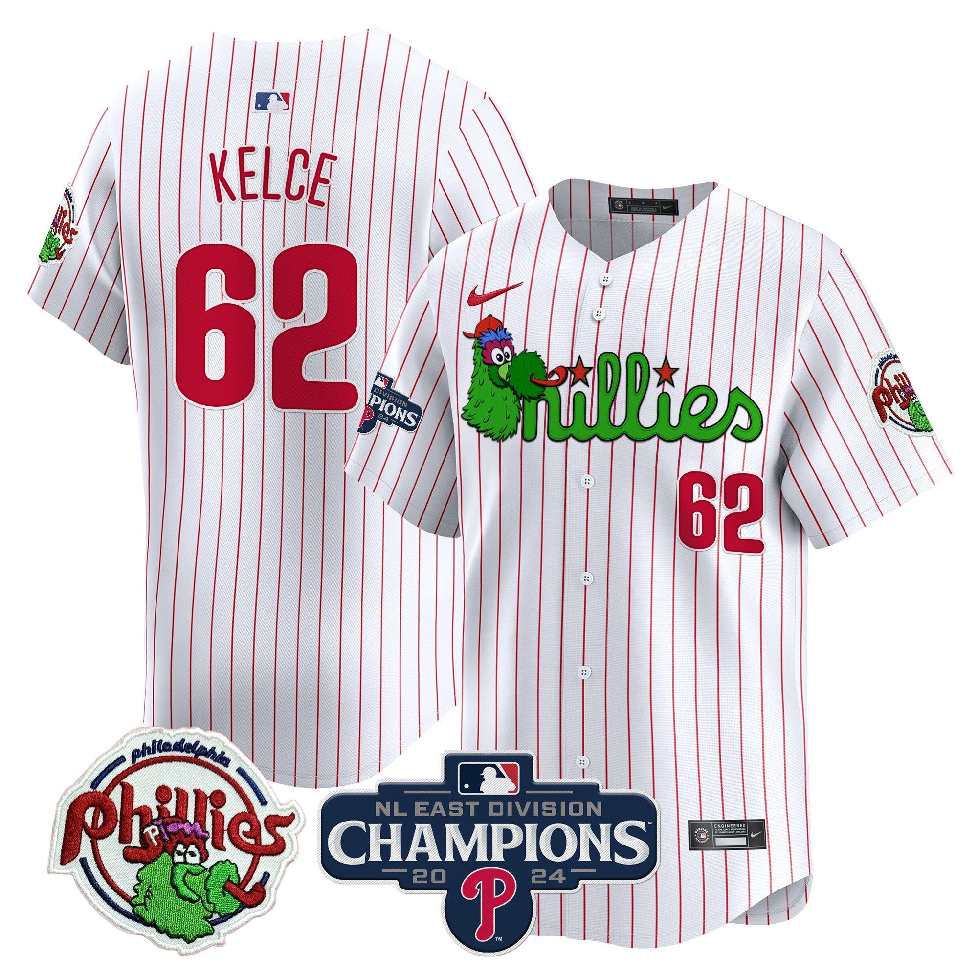 Men’s Phanatic 2024 NL East Division Champions Vapor Premier Limited Jersey V2