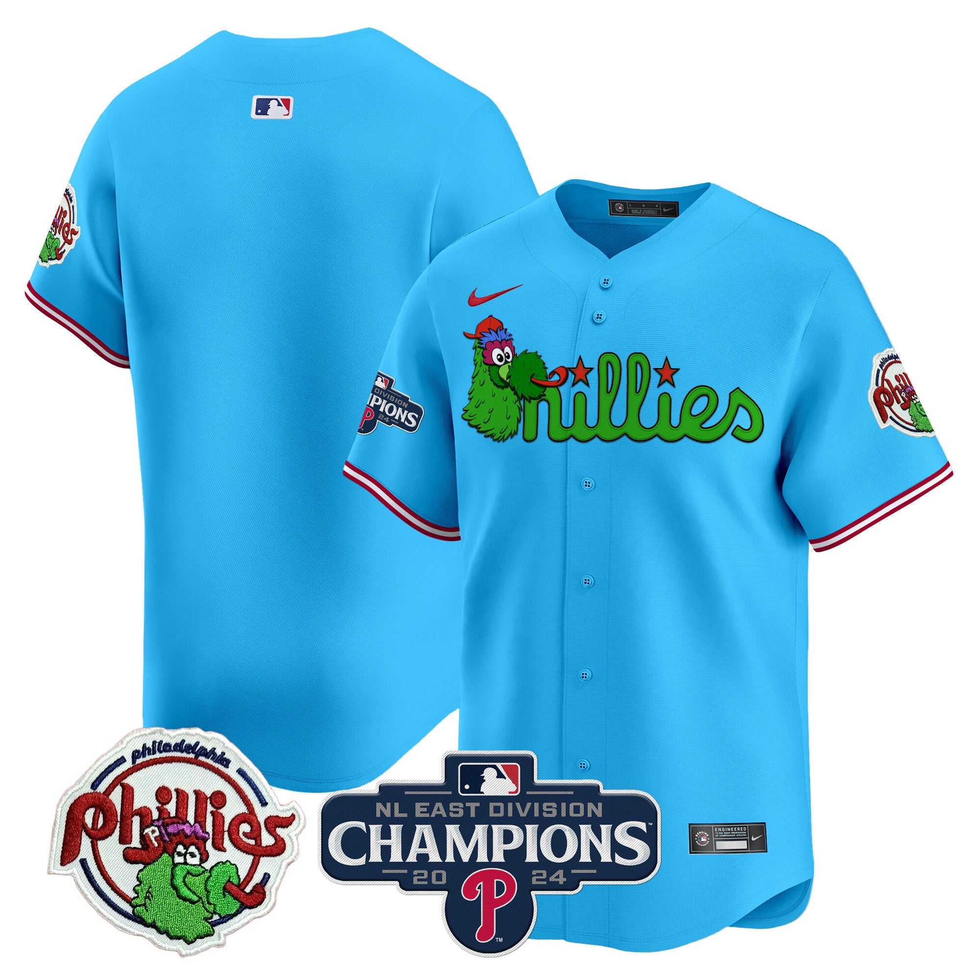 Men’s Phanatic 2024 NL East Division Champions Vapor Premier Limited Jersey V2