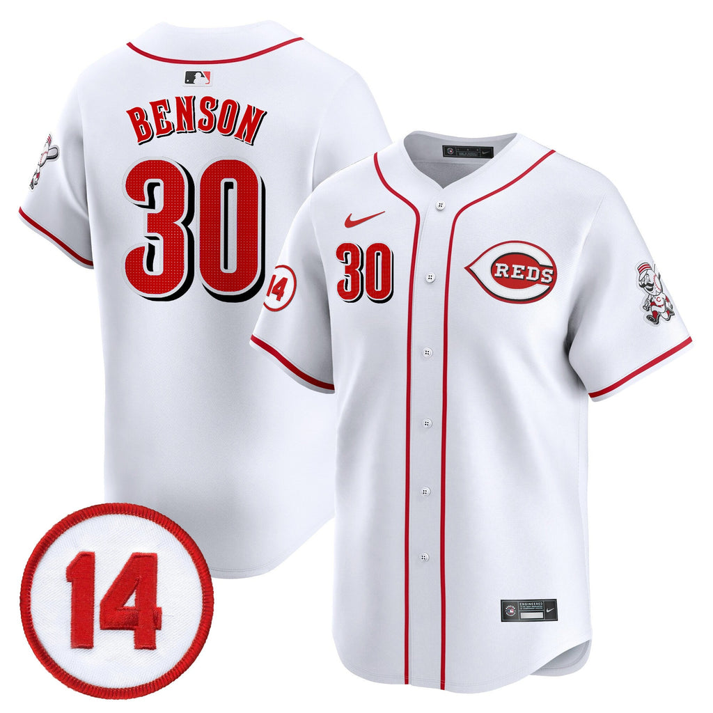 Men’s Cincinnati Pete Rose Patch Vapor Premier Limited Jersey