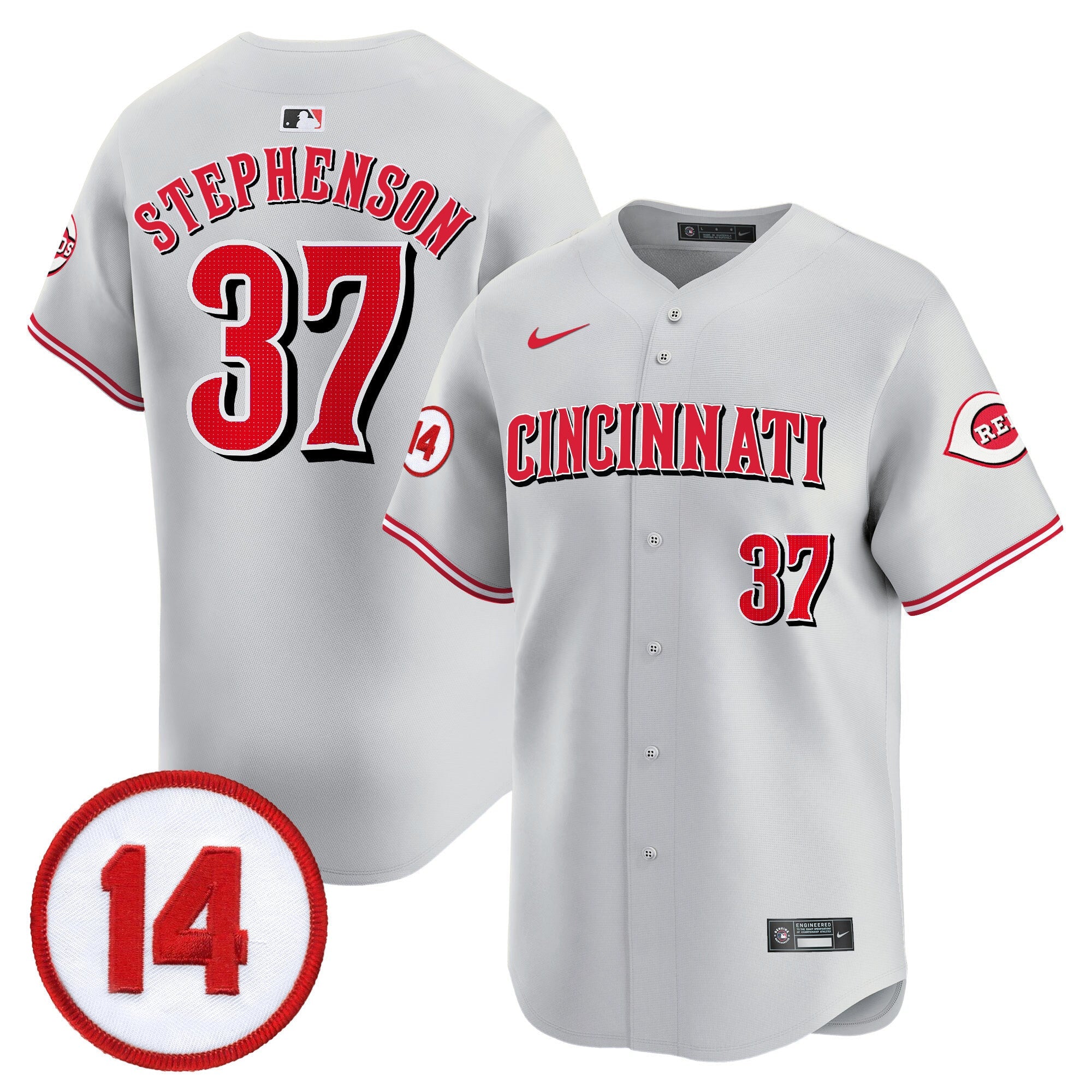 Men’s Cincinnati Pete Rose Patch Vapor Premier Limited Jersey