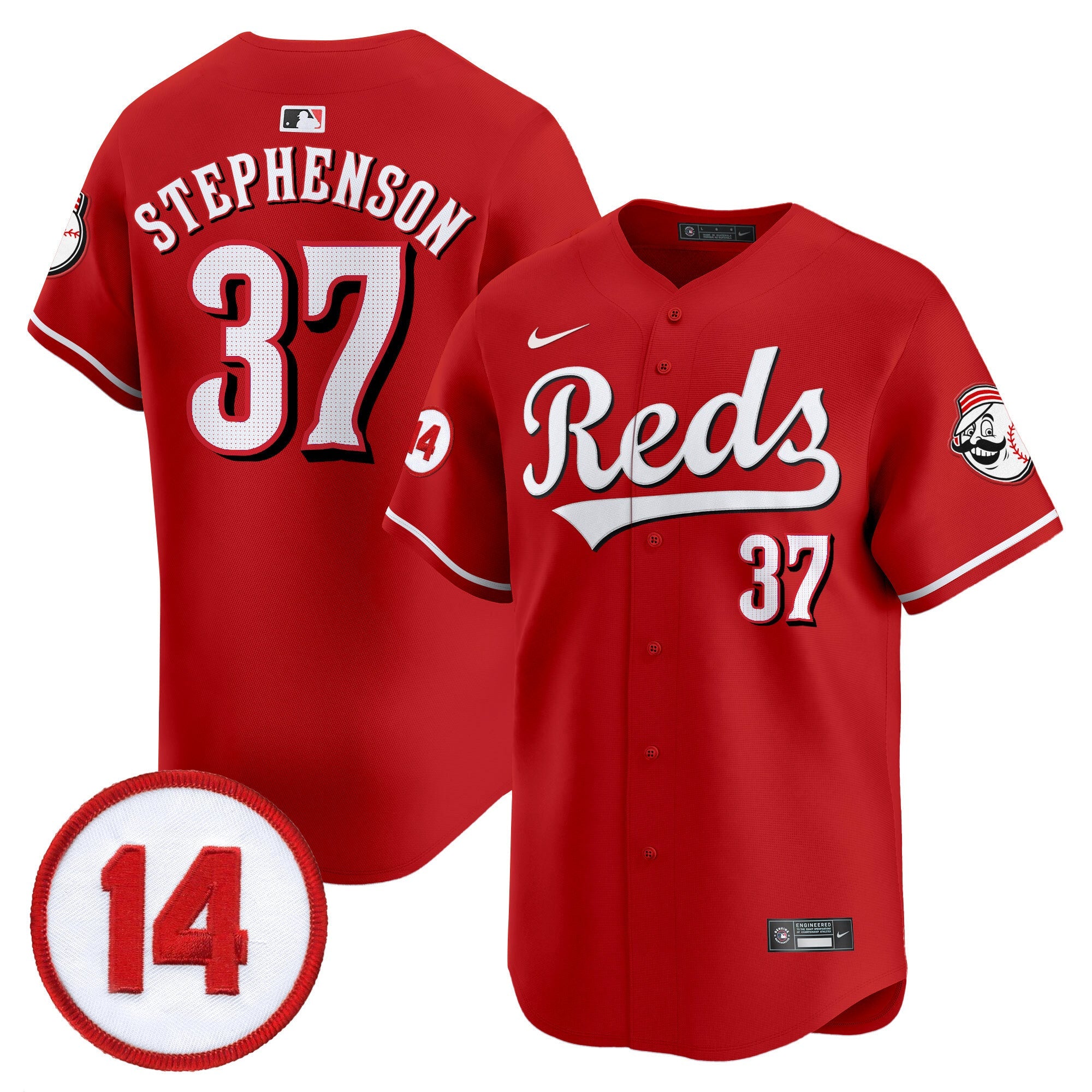 Men’s Cincinnati Pete Rose Patch Vapor Premier Limited Jersey